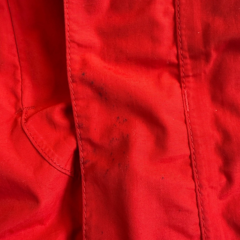 The North Face Vibrant Red and Cream Jacket. Size Small. Snow Ski. - Picture 8 of 12